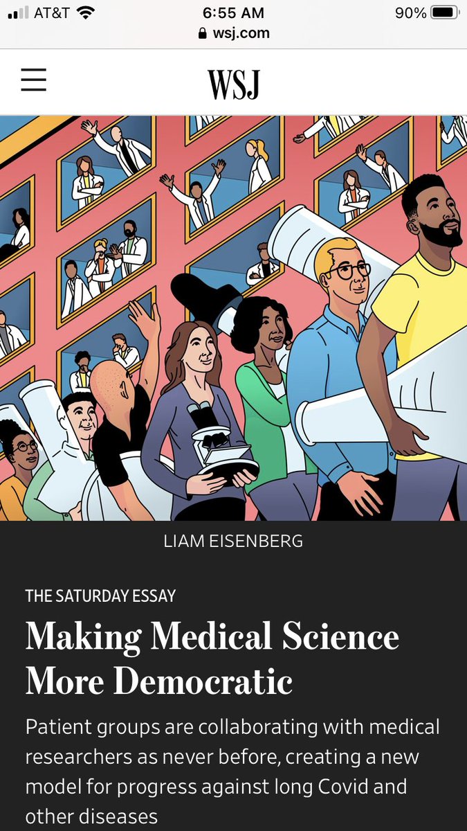 AmyDMarcus's tweet photo. We the Scientists is about a powerful idea-- that we, the scientists, doctors, families, patients, regulators, and government officials, can work together to find cures and advance science. @wsj @riverheadbooks https://t.co/RAlNyosgZw