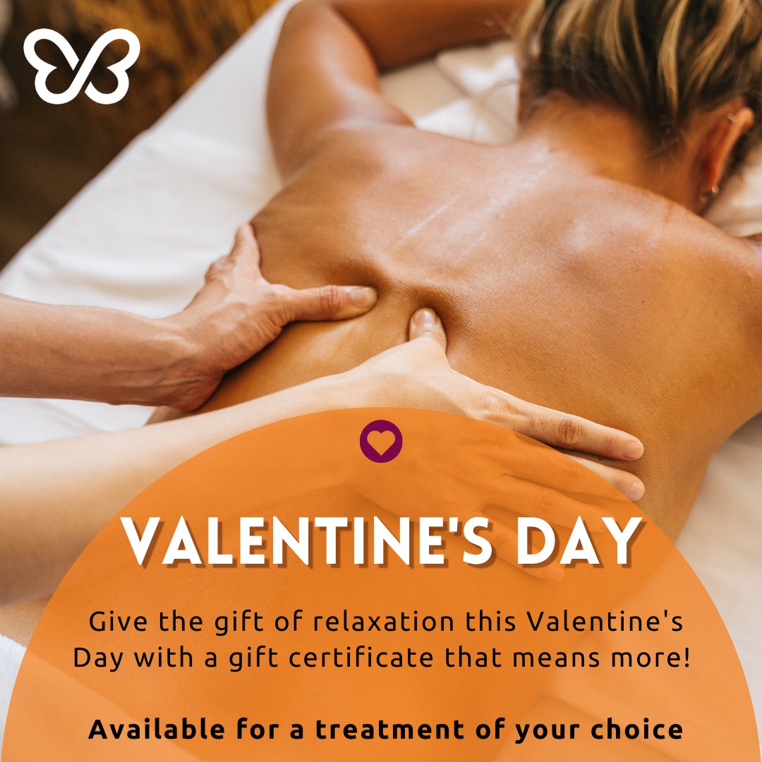 🧡It's not too late to surprise your loved one with a relaxing massage or TREATMENT OF YOUR CHOICE this #ValentinesDay