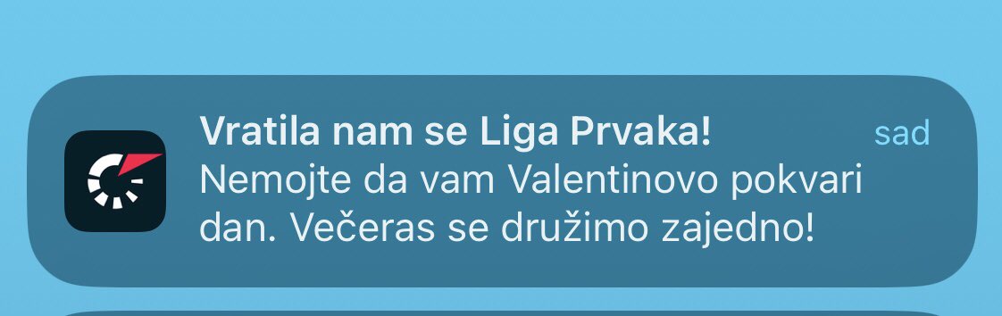 Kakva poruka 😅😅