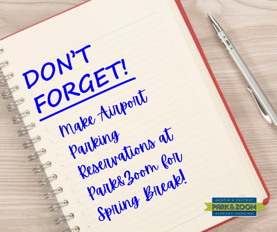 parkandzoom's tweet photo. Don't forget to make your airport parking reservations for Spring Break at Park&amp;Zoom!  Want the convenience of boarding your pet and airport parking? Visit our on-the-airport sister facility, Bark&amp;Zoom. Make your parking reservation online: https://t.co/noIPAu4b1z. https://t.co/H90Pg7TtF9