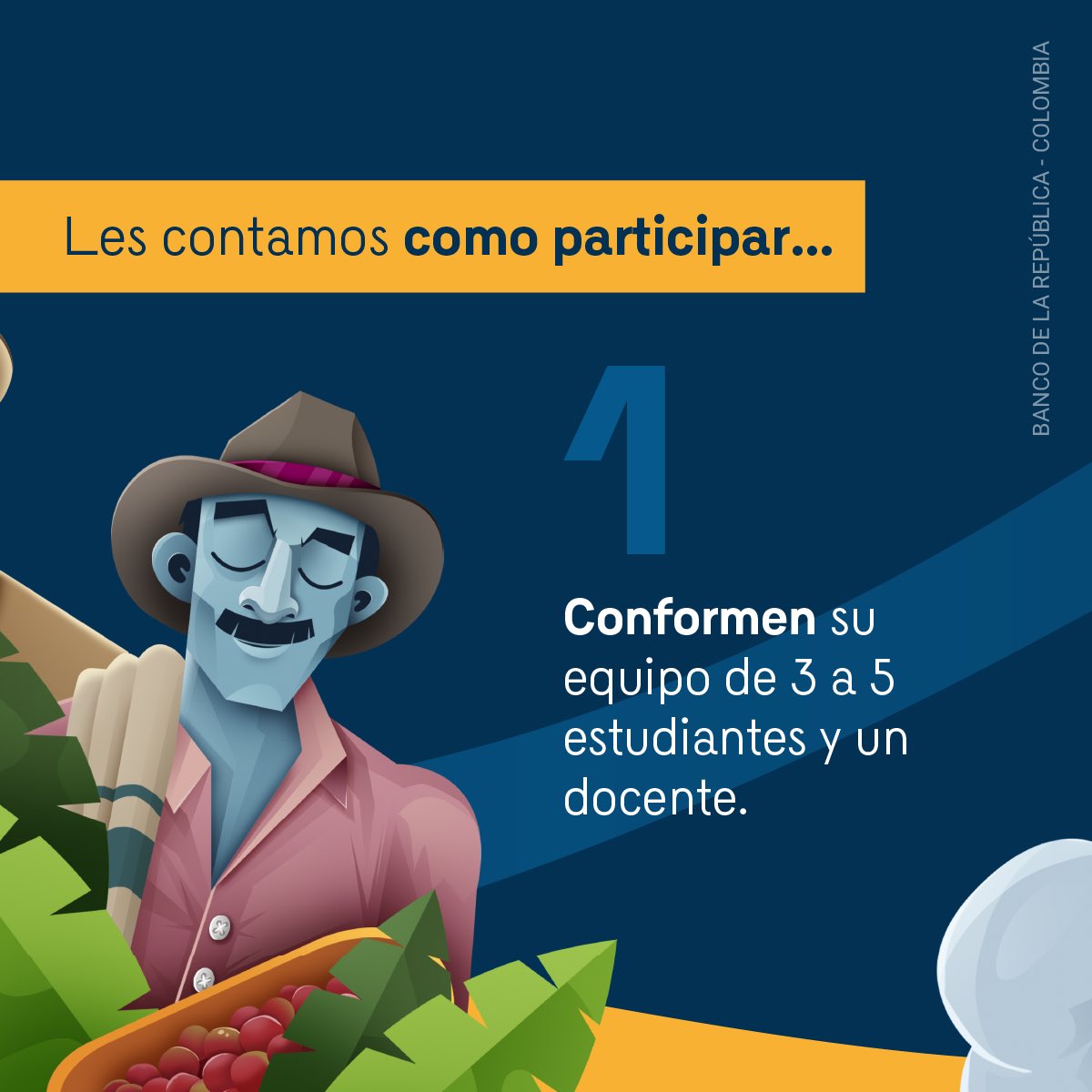 BancoRepublica's tweet photo. 📚#BanRepEduca | El concurso 'De la Banca Escolar a la Banca Central' ya está #AlAire.
¿Creen ustedes que la confianza en el @BancoRepublica ha sido importante para nuestro bienestar en estos 100 años? ¿Por qué? Este será el tema del concurso. 
Participe👉 https://t.co/8zUOZRG02N https://t.co/eNO17PlOLT