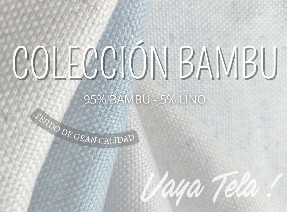 Conoce nuestra nueva colección BAMBU, tejido 95% Bambu y 5% Lino de gran calidad, con un toque super agradable.😍
.
.
.
Meet our new BAMBOO collection, 95% Bamboo and 5% Linen fabric of high quality, with a super nice touch.😍

.
#cabanesyortuño #tejidoempresarial #bambu