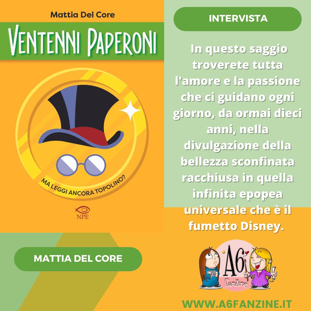 sadicamente's tweet photo. Ventenni Paperoni: intervista a Mattia Del Core

https://t.co/22QIs5ocMv

@EdizioniNPE https://t.co/SlH5bXV3tk