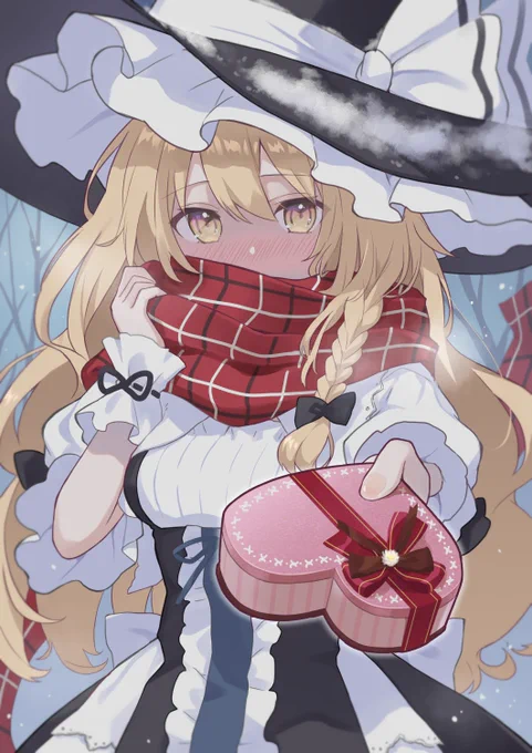 ホワイトバレンタイン #霧雨魔理沙 #東方Project 