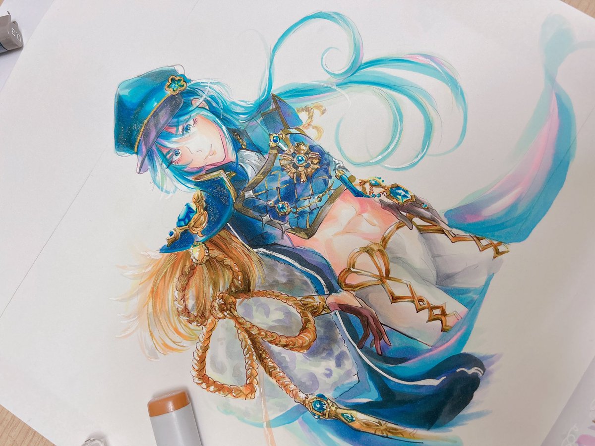 Balangetoo's tweet photo. #エドモンド #Edmon #NUcarnival
WIP! Using copic🥰 https://t.co/2kKLzO6Fxv
