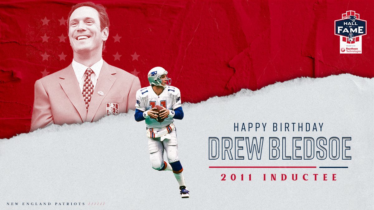 Happy Birthday Drew Bledsoe! 