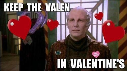 STDeltaShift's tweet photo. Happy Valen day #Babylon5 https://t.co/C5vLz9Mpbj