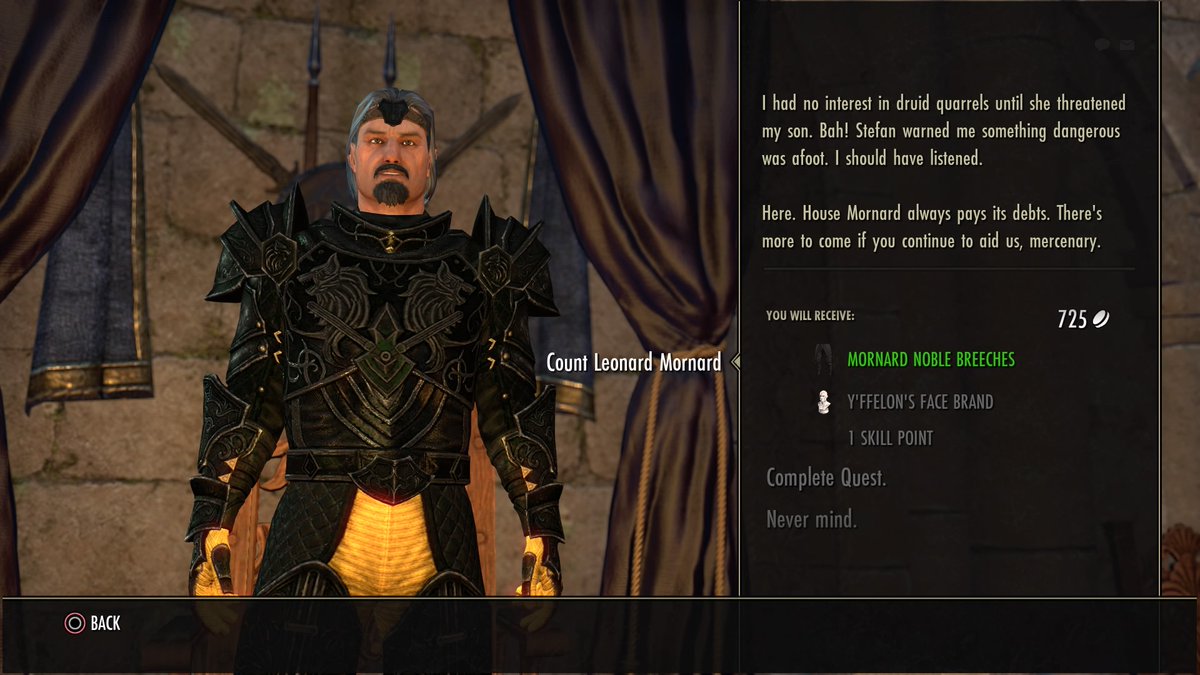 mango_cat_1's tweet photo. hitting me with House Lannister's motto.. hmm ya sus now >_> # Galen #PS4share #eso #elderscrolls #got https://t.co/kl9gfJsUFg