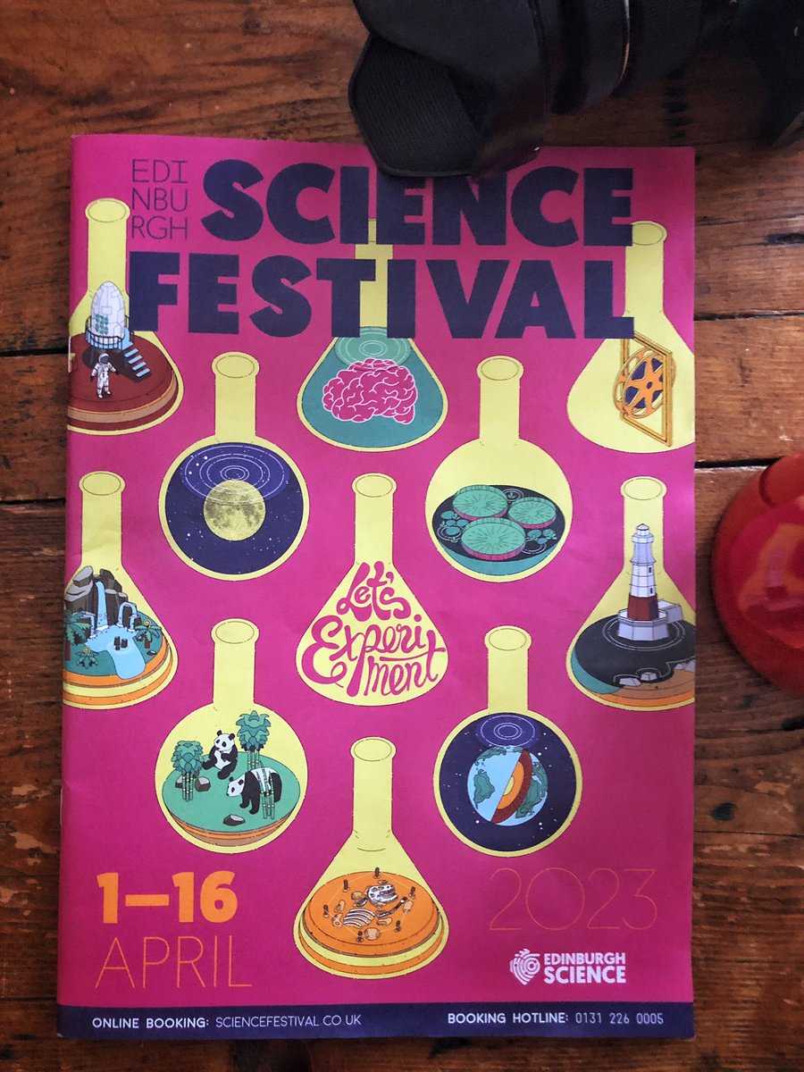 Great event to launch the 2023 <a href="/EdSciFest/">Edinburgh Science</a> Programme! Some fantastic events and activities for the Easter Holidays. Can’t wait to see you at the Edinburgh Conservation Film Festival screening on Easter Monday! #ECFF23