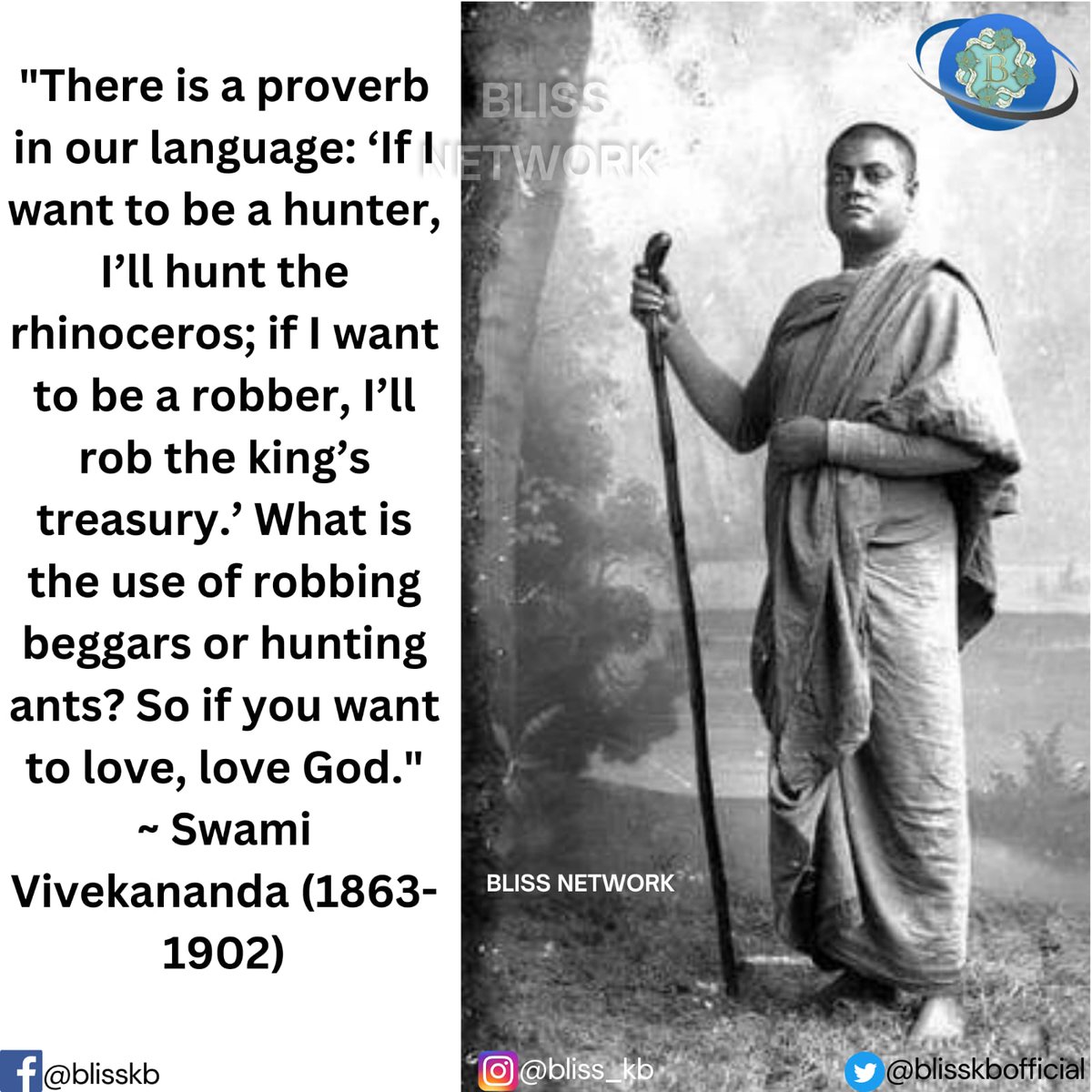 blisskbofficial's tweet photo. #blissnetwork #blissmultilingualemagazine #bliss #SwamiVivekananda #spirituality #love #God https://t.co/FSj9v7gj30