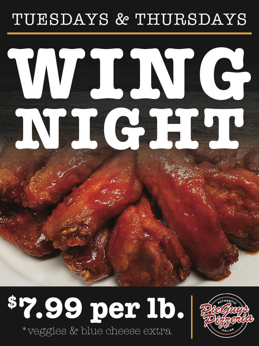 ❣️🤍🌹 Happy Valentine’s Day to our wonderful customers from all of us here @ #PieGuysTapAndGrill🌹🤍❣️

#PieGuysSpecials
#TreatYourself
#ChickenWingLove