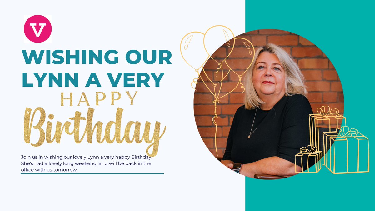 It's our Lynn's Birthday, join us in wishing her a Happy Birthday! Enjoy your day Lynn, see you tomorrow!🥂