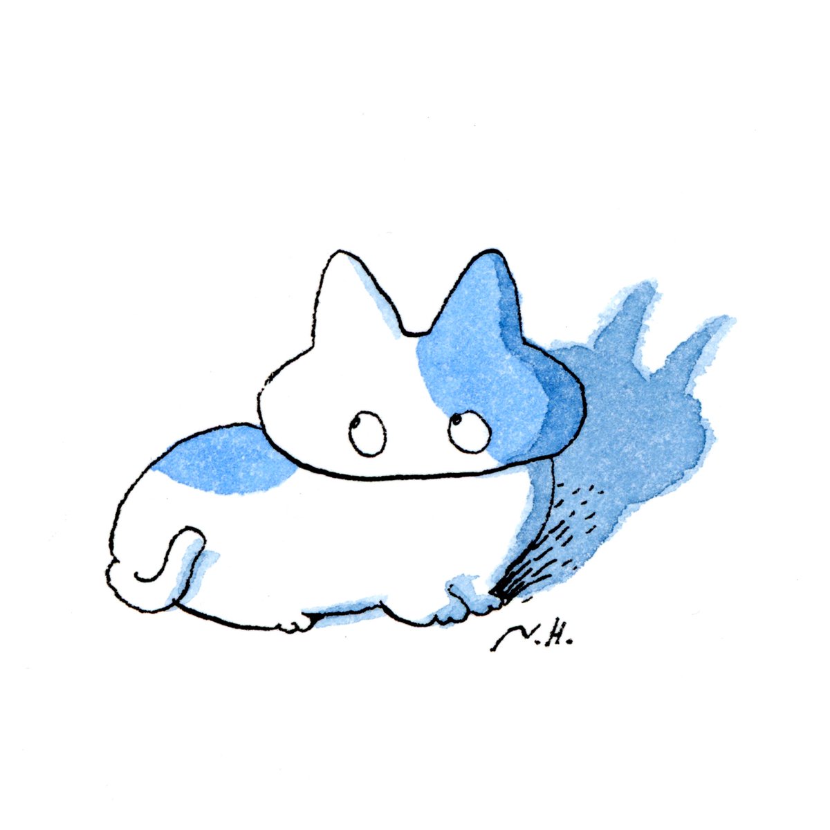 「」|ヒダカナオトのイラスト