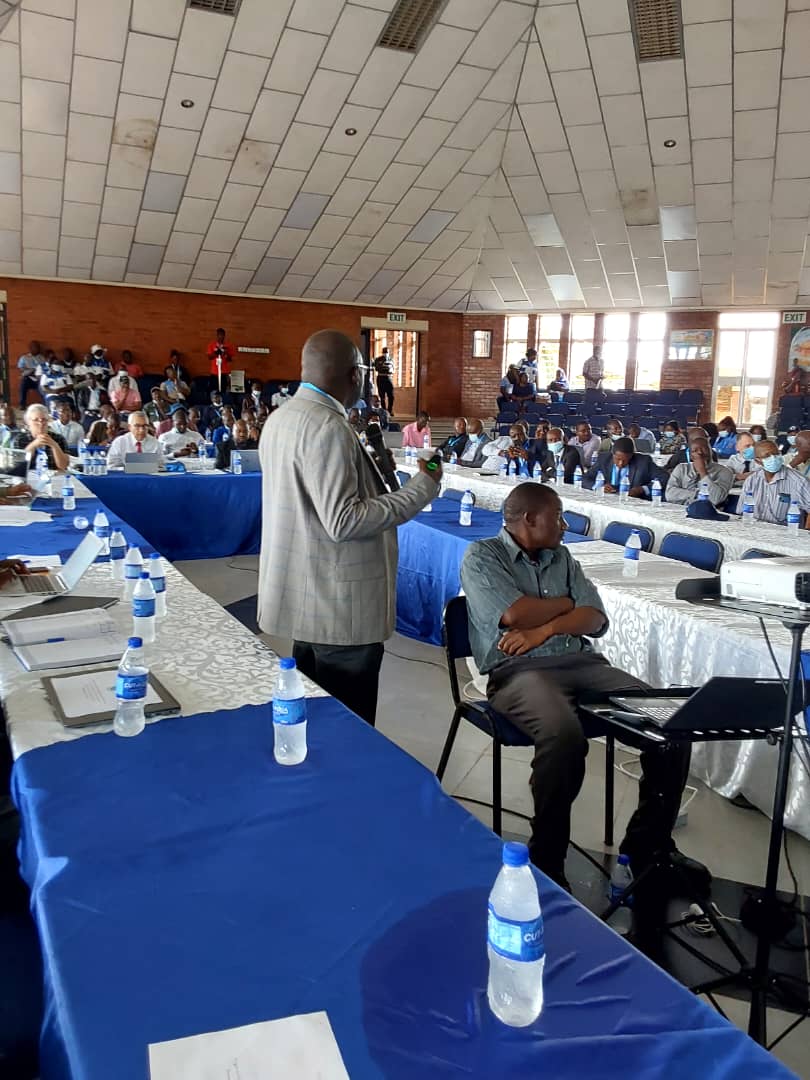 Research Council of Zimbabwe presenting on Ethics of Scientific Research for Innovation and Industrialization at The Fifth CUT International Conference on Innovation, Industrialization, Growth and Sustainable Development.