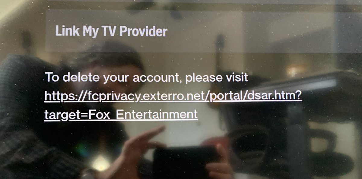 mcandcstudio's tweet photo. @FOXSports when I try to use this link to delete my account the link is broken. Please advise. https://t.co/2ZFaRspr4T