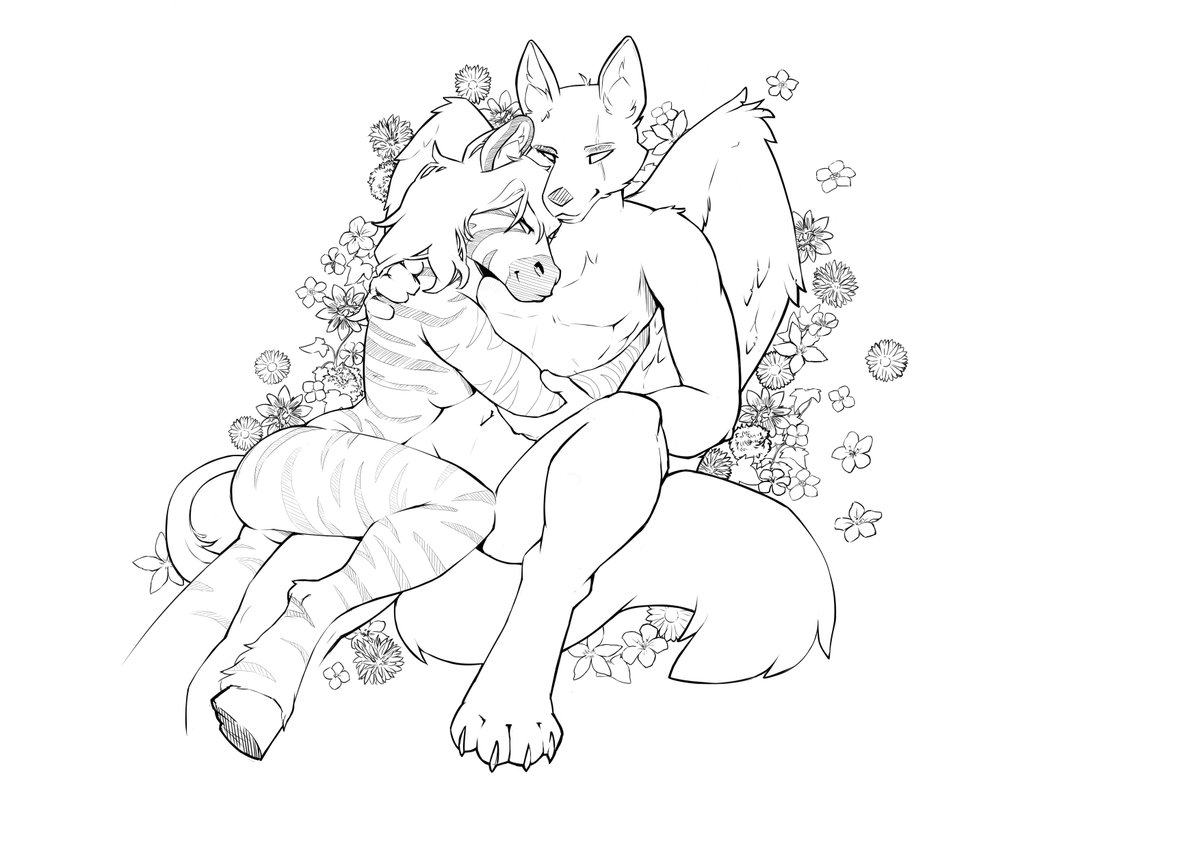 Commission for <a href="/ArayaStuart/">OphariaArt-FBL13🌸commissions closed🌸</a> and <a href="/mleouf/">Mleouf</a> !