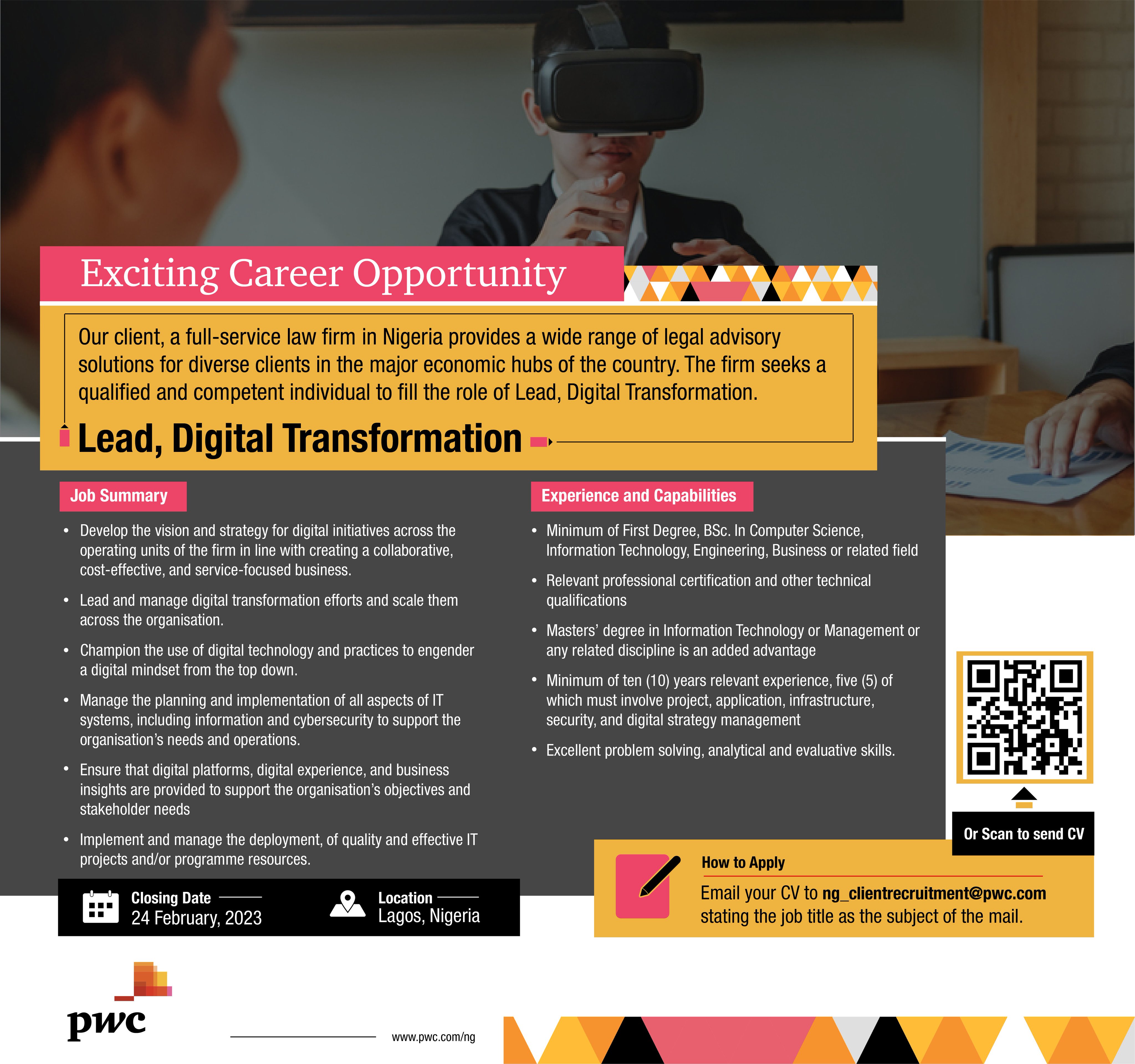 PwC Nigeria (PwC_Nigeria) / Twitter