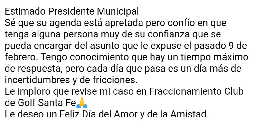 VikingaCuerna's tweet photo. #ChaloFlores #TuAmigoChalo #legalidad #transparencia #vecinoincomodo #cuentasclaras #Xochitepec
@ChaloFlores_ @MorelosSop @SDS_Morelos @CEAGUA_Morelos @coesbio @PC_Morelos https://t.co/4pkZ0SlAV5
