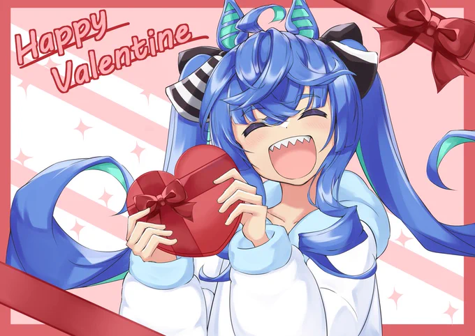 Happy Valentine#ウマ娘 #ツインターボ 