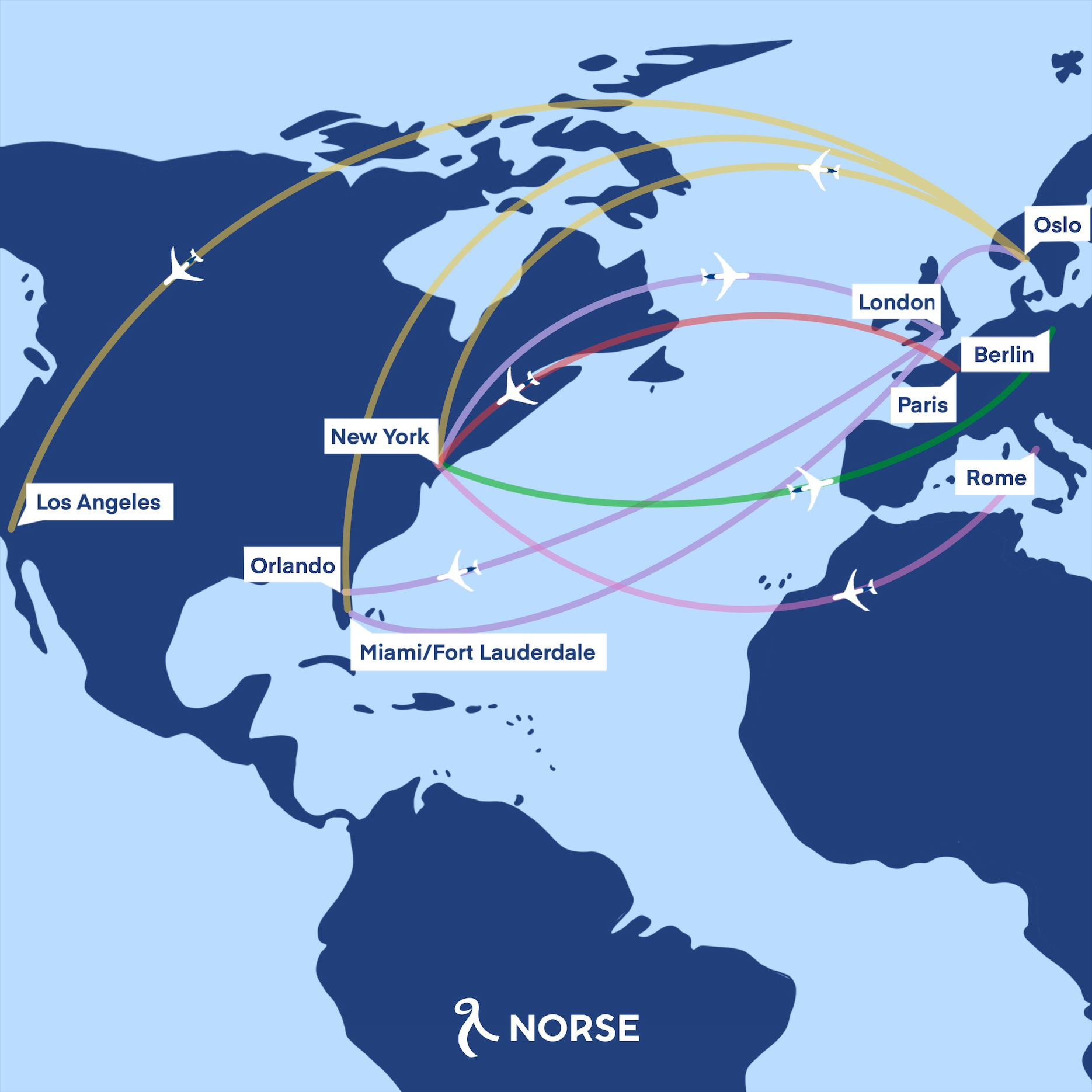 Norse Atlantic Airways on Twitter "Today, we are launching two new