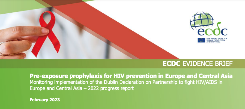 #JustPublished!
Pre-exposure prophylaxis for #HIV prevention in Europe and Central Asia Monitoring implementation of the #DublinDeclaration – 2022 progress report.

Read full here: bit.ly/3jREssz

#PrEP #StopHIV