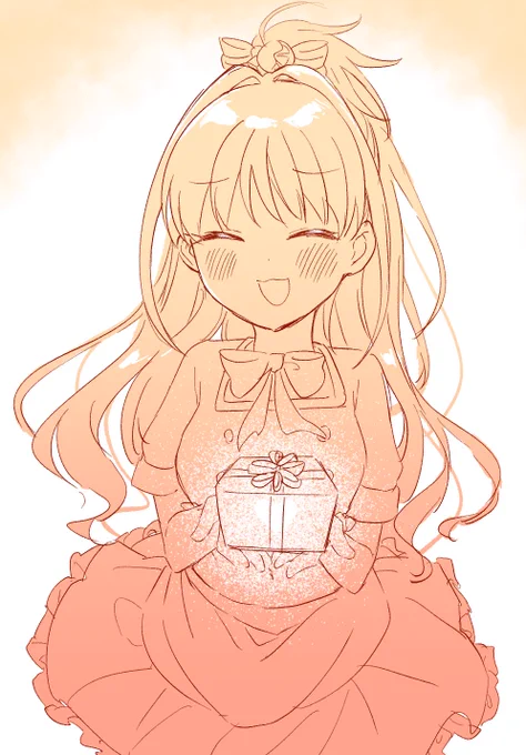 バレンタインの絵です 