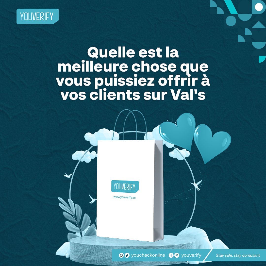 YvCote's tweet image. Je vous souhaite une bonne Saint-Valentin !
Nous vous invitons à essayer le générateur de flux de travail YV et à faire l'expérience d'une transition transparente et sans effort vers la conformité.
Commencez dès maintenant sur youverify.co
#workflowbuilder #explore