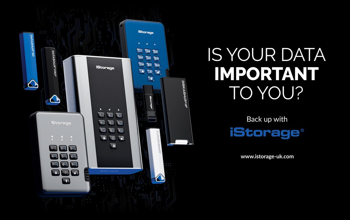 iStorage_ltd's tweet image. With iStorage, your sensitive data stays safe even if your device falls into the wrong hands. Upgrade your security game today! 

Visit istorage-uk.com

#HardwareEncryption #SecurityFirst #ProtectYourData