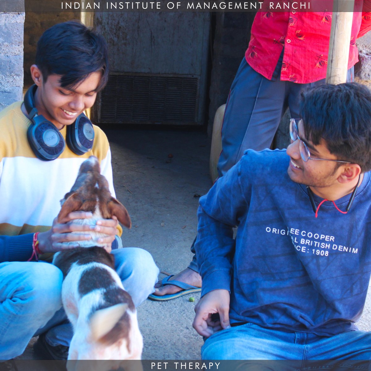 IIMRanchi_Off's tweet photo. Here's some pictures to look back on and remember those fond moments shared as a part of the 6th Episode of Human Connect - Pet Therapy.
#IIMR #IIMRanchi #13YearsOfExcellence #HumanConnect #PetTherapy #MentalHealth https://t.co/9l6ElYYfYq
