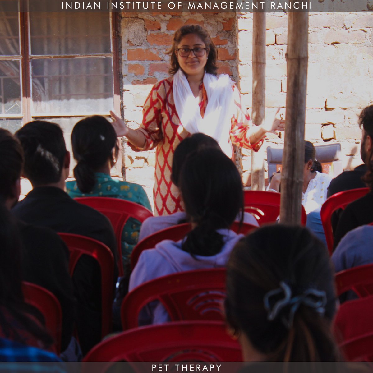 IIMRanchi_Off's tweet photo. Here's some pictures to look back on and remember those fond moments shared as a part of the 6th Episode of Human Connect - Pet Therapy.
#IIMR #IIMRanchi #13YearsOfExcellence #HumanConnect #PetTherapy #MentalHealth https://t.co/9l6ElYYfYq