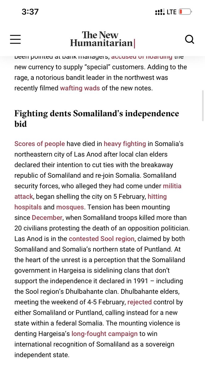 khalidawmusse's tweet photo. Fighting dents Somaliland's independence bid. #SSCDecides
https://t.co/WdRUD1FGHy https://t.co/yGhP5ufVz1