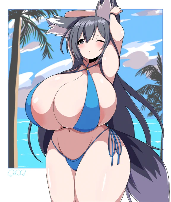 巨...? #巨乳を貼るとRTといいねがブワアアァって伸びる 
