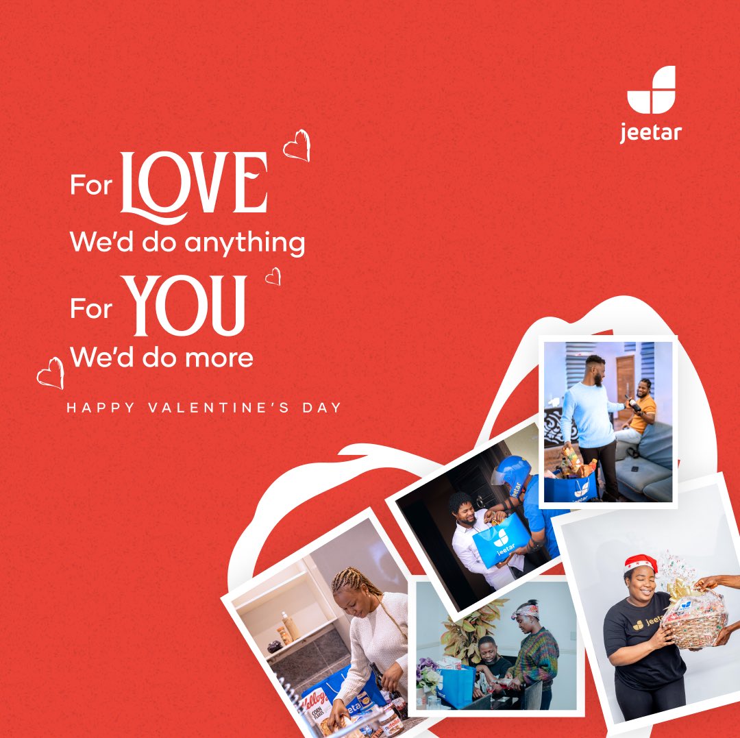 jeetarapp's tweet photo. Everyone has their love language, but for us, it’s the act of service to you and your loved ones 🥰

Happy Valentine’s Day to you and that special one. Tag a loved one in the comment  ❤️
#ValentineDay #JeetarApp #GroceryDelivery #GroceryShopping https://t.co/9OgDzmZWTr