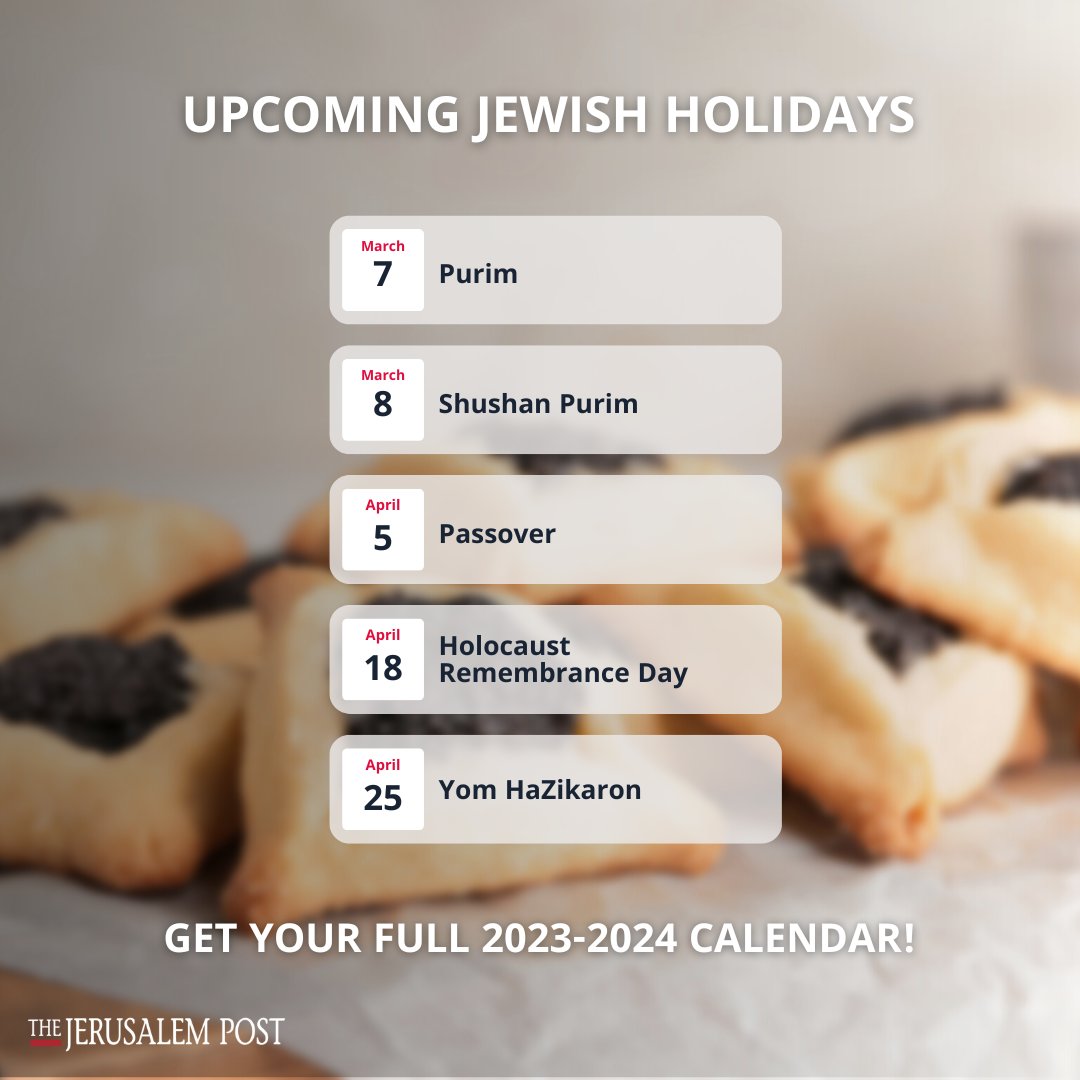 The Jerusalem Post on Twitter "What is coming next in the Jewish Year