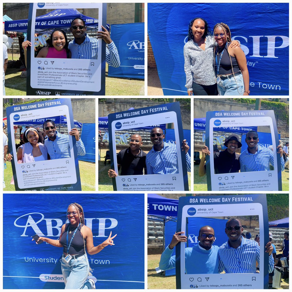 A few snaps from the UCT Welcome Day hosted on the 9th of February! We absolutely enjoyed seeing all of the different smiles at our stall. 🥳 

Don’t forget to sign up to become an ABSIP UCT member via PeopleSoft. Here’s to making 2023 an ABSIP UCT year! 😎 #WeAreABSIP