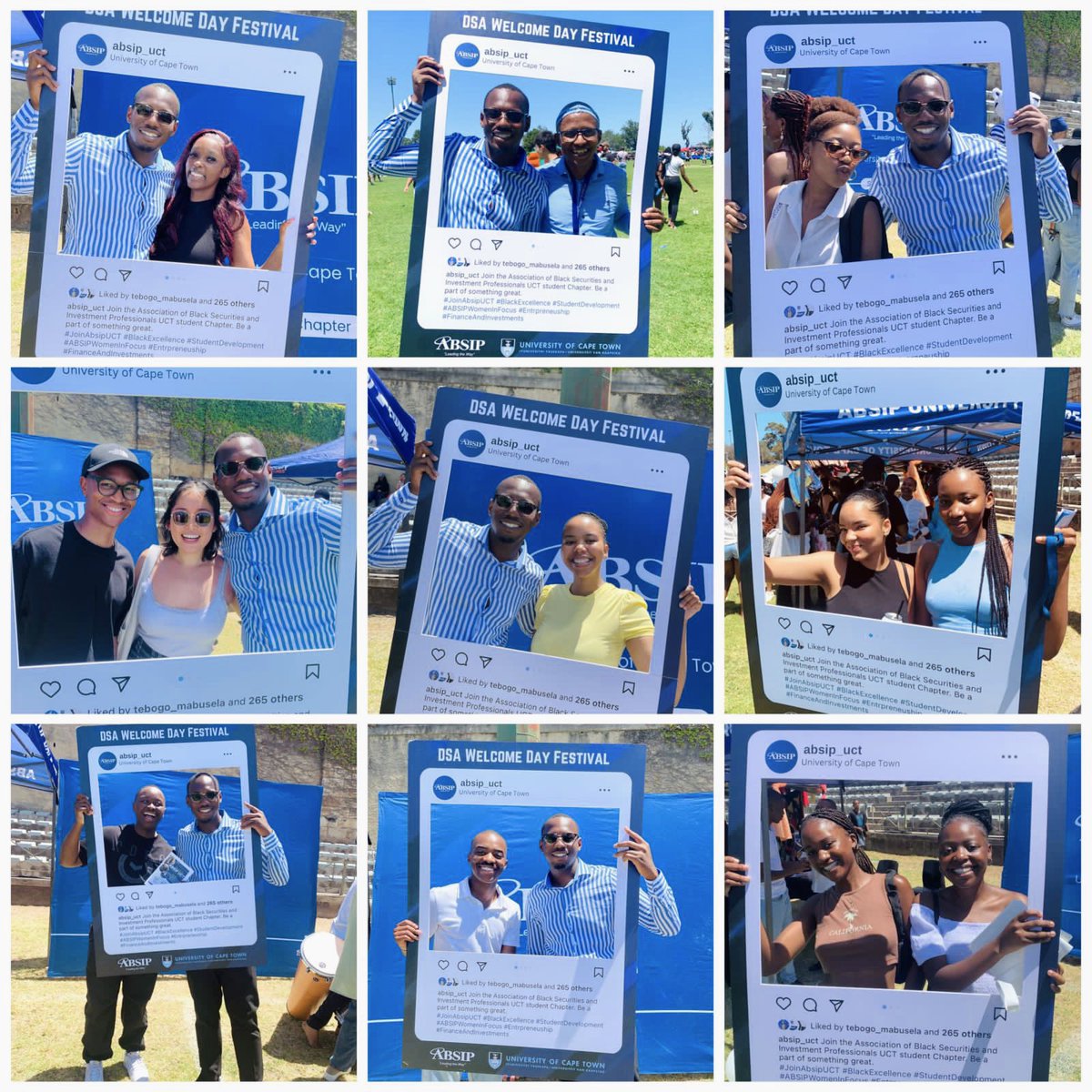 ABSIP_UCT_'s tweet photo. A few snaps from the UCT Welcome Day hosted on the 9th of February! We absolutely enjoyed seeing all of the different smiles at our stall. 🥳 

Don’t forget to sign up to become an ABSIP UCT member via PeopleSoft. Here’s to making 2023 an ABSIP UCT year! 😎 #WeAreABSIP https://t.co/buPET3l8Pd