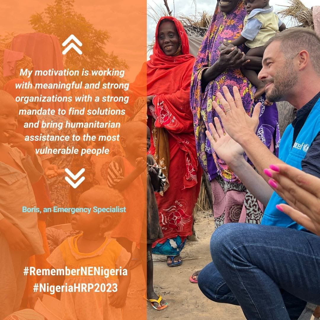 8. Emergency responders: (Local actors, volunteers, nutritionists) During a food insecurity crisis, emergency responders are often the first on the scene to refer malnourished children for intensive care #RememberNENigeria #NigeriaHRP2023  
<a href="/OCHANigeria/">UNOCHA Nigeria</a> <a href="/UgochiObidiegwu/">Ugochi Obidiegwu</a>