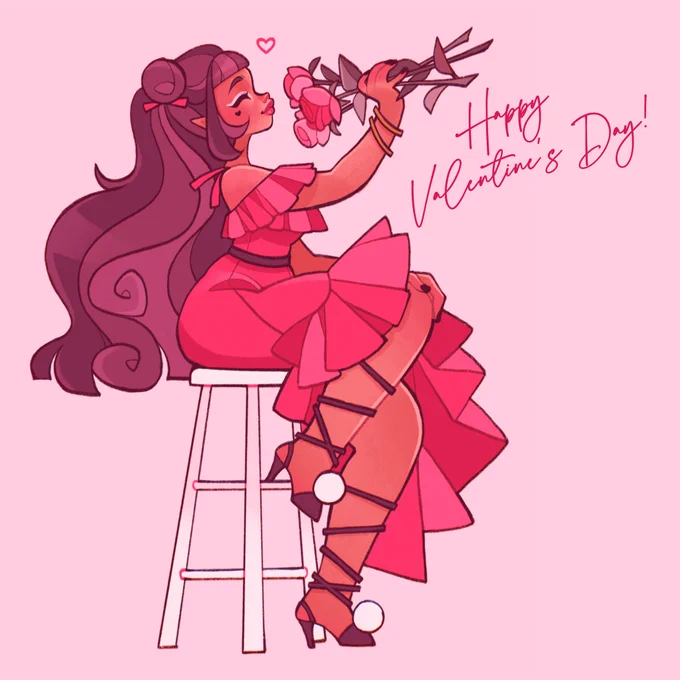 Happy Valentine's Day Here's my Valentines gal over the years, 2023-2020-2019 
