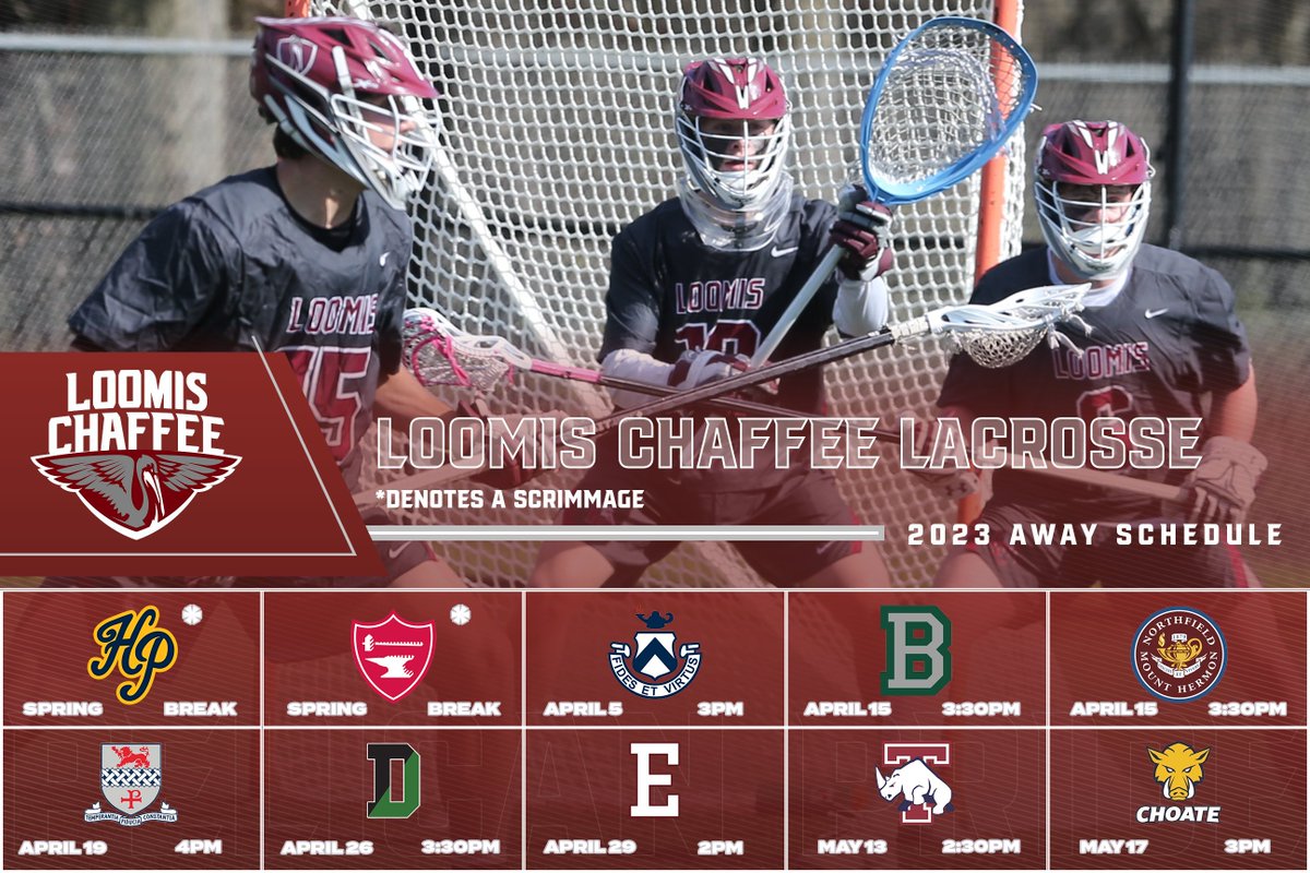 loomis_boys_lax's tweet photo. Our 2023 schedule is live! 

https://t.co/R3N9XOK1VL

#BeTough | #BeDisciplined | #Compete https://t.co/nv5NJtDgHf