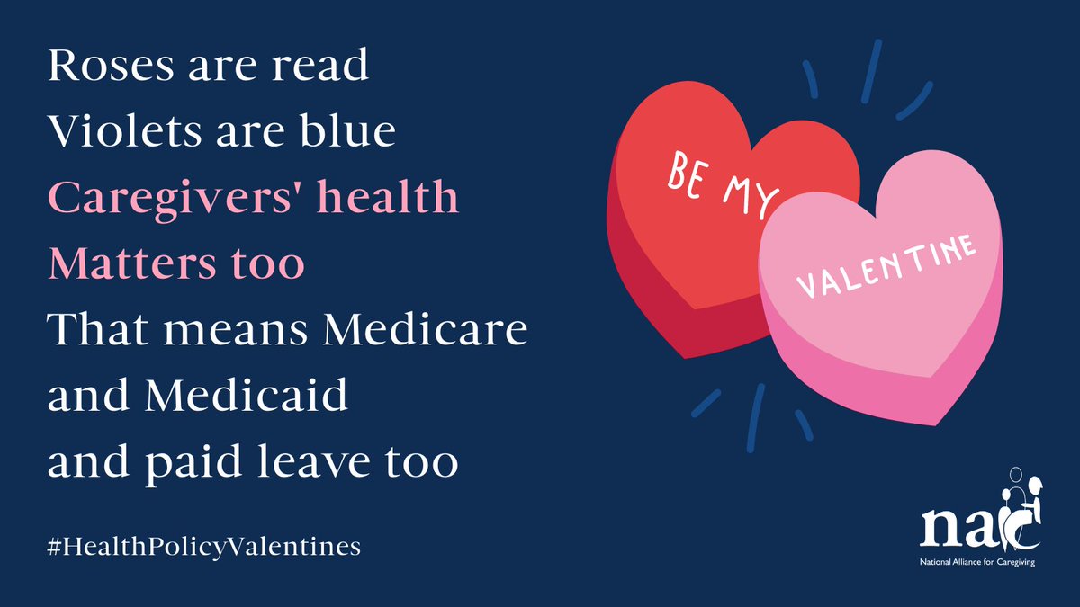Now at least one #HealthPolicyValentines will be about our nation's 53 million family caregivers ❤️