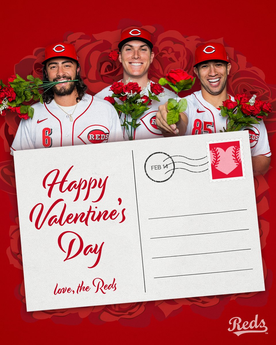 Sending love to everyone in Reds Country! 💘

#ValentinesDay