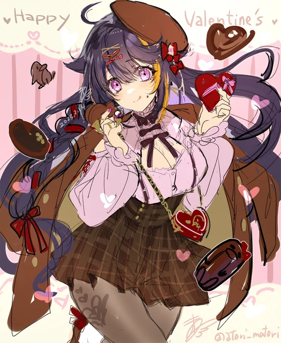 ハッピーバレンタイン#オリジナル #ぺんぎん畑 