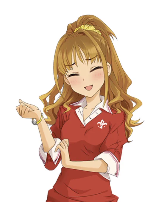 日野茜ちゃんのこの表情差分好きすぎなのでやりました 