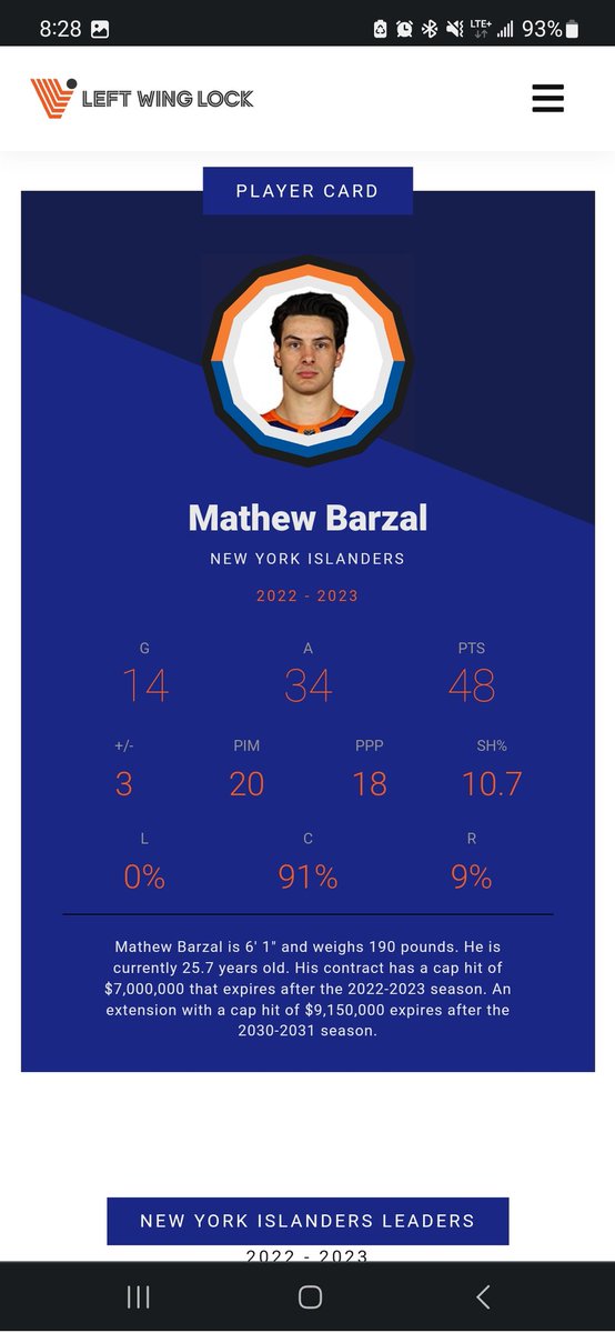 JamieMalas's tweet photo. @YahooFantasyCC can you please explain why Tage Thompson got C,RW when Roope hintz and Barzal hasn't ? Roope and Tage are the same and Barzal has played 9% on the RW. You guys need to FIO https://t.co/cR9QjX36TR
