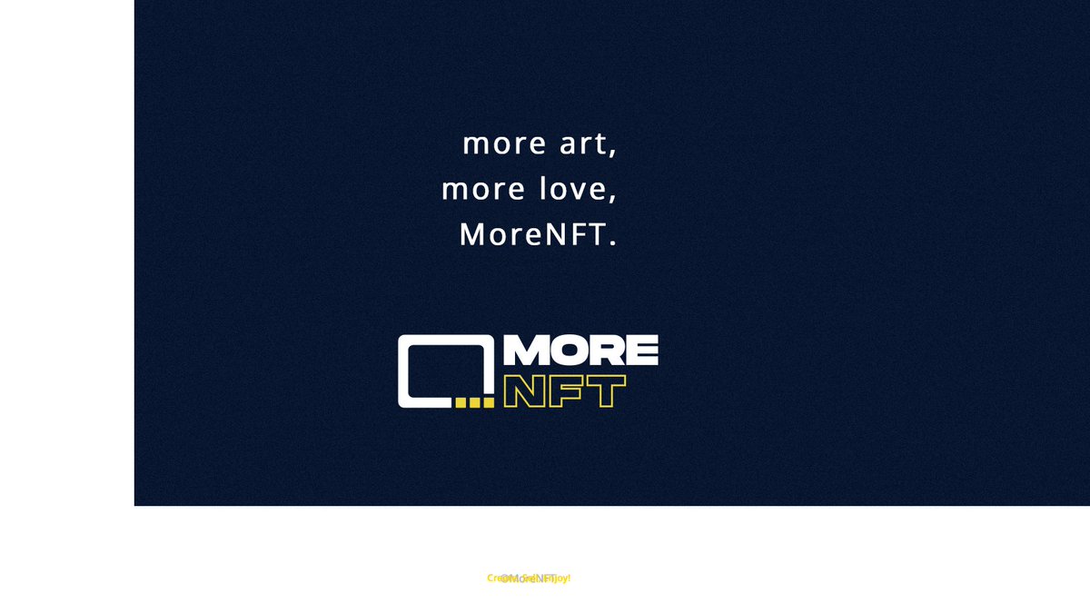 arsenyco's "the Baaci" and "your Baaci" represent art as a vehicle for a universal message, celebrating diversity and love in all its forms.

more art, more love, MoreNFT.

#nftita #nftprogram #web3 #Fantoken