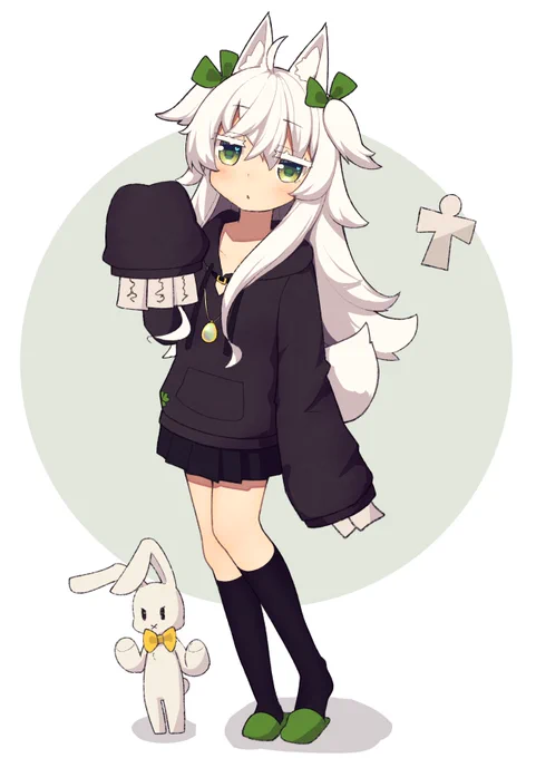 術を使ってくるタイプのケモミミちゃん 
