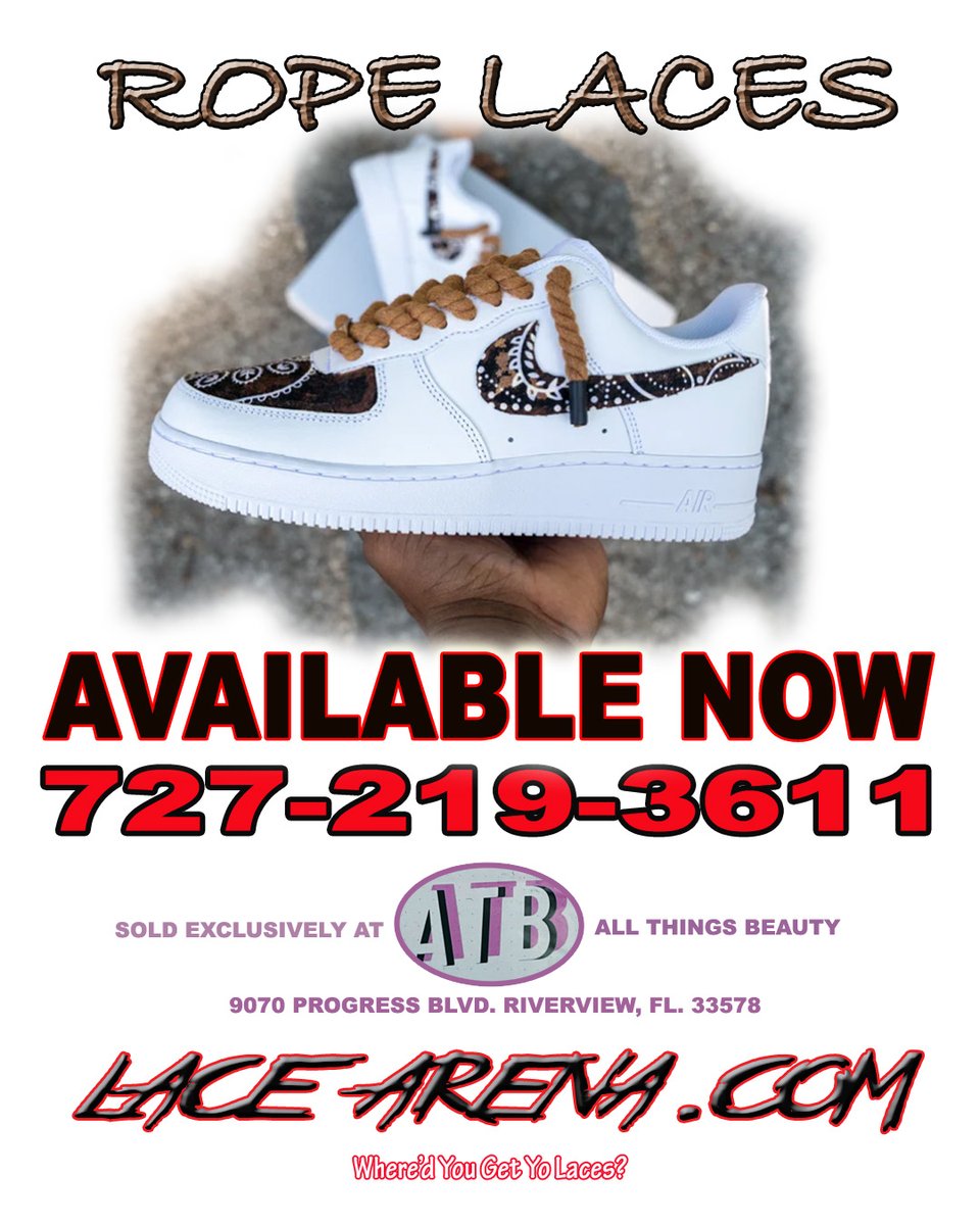 LaceArena's tweet photo. Be Original! Get Your Valentine Some Special Laces To Match Each Others Outfit!
#valentines #differentgifts #customshoes #customshoelaces #shoelaces #ropeshoelaces #tampa 

@bigamp1 @rihannaofficiall @tomg813 @mikeevans @chrisgodwin @leonardfournette @theagencymogul1 https://t.co/vo79vK25Rc