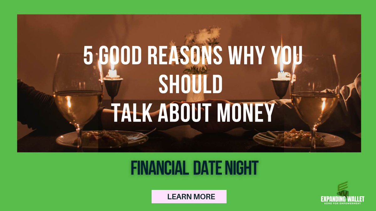 ExpandingWallet's tweet photo. #Thread 
Financial date night should be more than just a chance to talk about your money—it should be a chance to connect with your partner.
👩🏾‍❤️‍👨🏾Talking about money while doing something pleasurable together is the best way to guarantee its success. https://t.co/LuMzwRMgOi