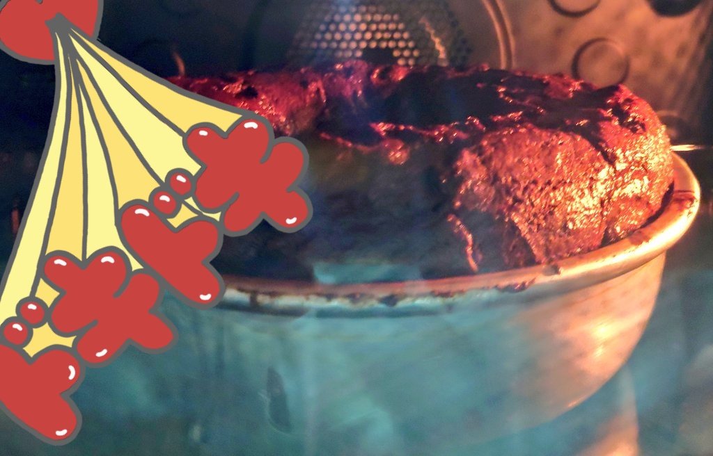 「HappyValentine今日はデイで豆腐を使ったガトーショコラを作りました「」|TOM🍄（毒されTOM-METAL）のイラスト