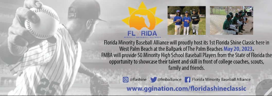 FMBAlliance's tweet photo. ☀️Elite Event!!!☀️
2023 FSC- Florida Shine Classic
May 18th-20th, 2023
2023, 2024, 2025, 2026
@Ballpark_PB
Who will take home the 🏆🥇?
NORTH OR SOUTH
Register a Ballplayer Today!
https://t.co/erIN6xugdO
#webelonghere #flashine #flaboyz https://t.co/WEelanbMY9
